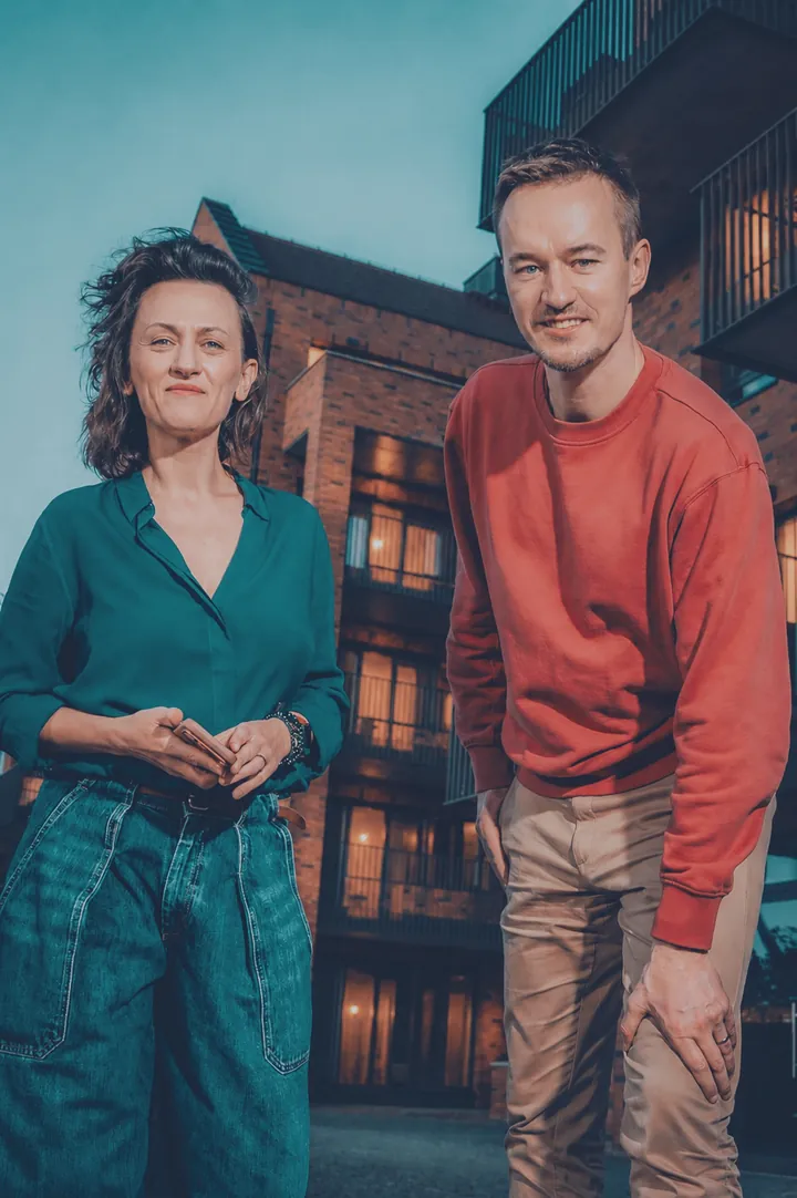 Sylwia Dąbrowska i Piotr Chmielewski, prowadzący szkolenie Rolki & TikTok